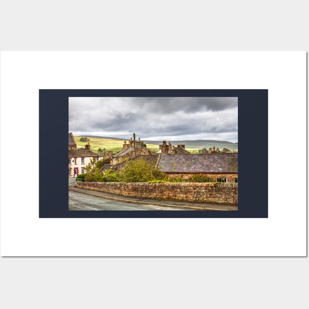 Alston Town Roof Tops Wall Art by tommysphotos